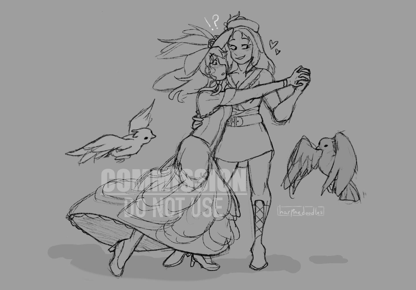 Characters owned by client. Used with Permission